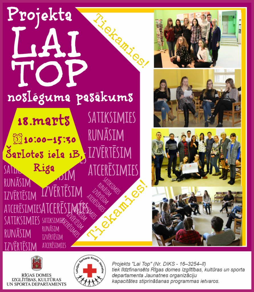 LAI TOP NOSLĒGUMS